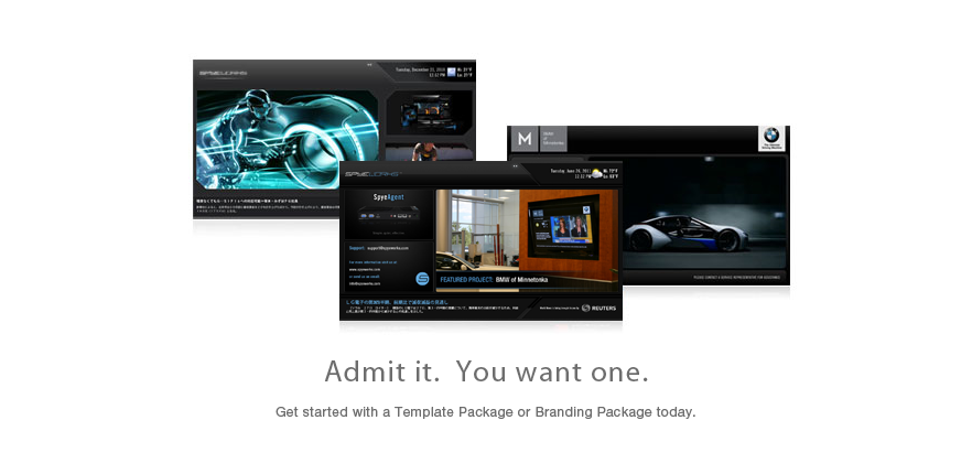 Admit it.  You want one.  Get started with a Template Package or Branding Package today.